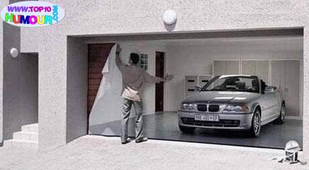 faux garage lol
