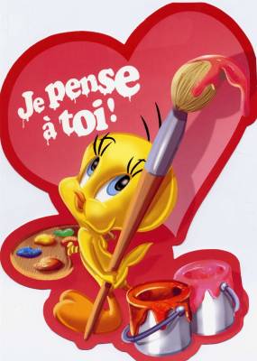 je pense à toi!